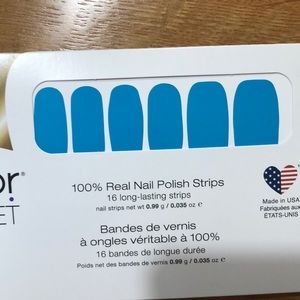 Blue dapest Color Street nail strips